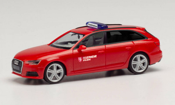 Herpa 096386 - Audi A4 Avant Kommandofahrzeug "Feuerwehr Stolberg"
