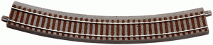 Roco 61124 - Gebogene Schiene R4 r511,1mm/30*
