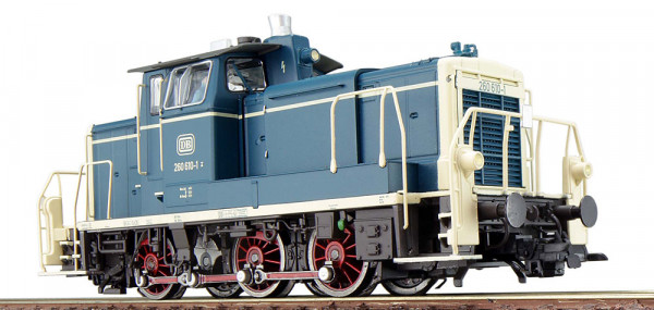 ESU 31741 - DB Diesellok BR 260 oceanblau/beige Ep.4, DC/AC + Sound + Rauch