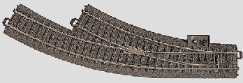 Märklin 24672 - Bogenweiche rechts R1 30*