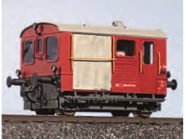 Weinert 40382 - SBB Lok FM WS TmII rot Mabuchi mit Decoder und Vorhängen in den Führerhaus-Türen