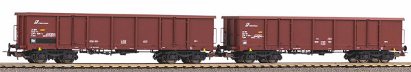 Piko 58238 - FS Set offene Güterwagen Eaos 2-teilig Ep.5, mit Sandladung