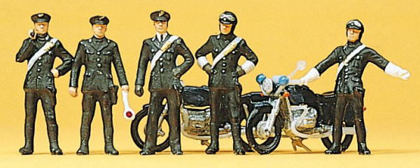 Preiser 10175 - Carabinieri, 2 Motorräder