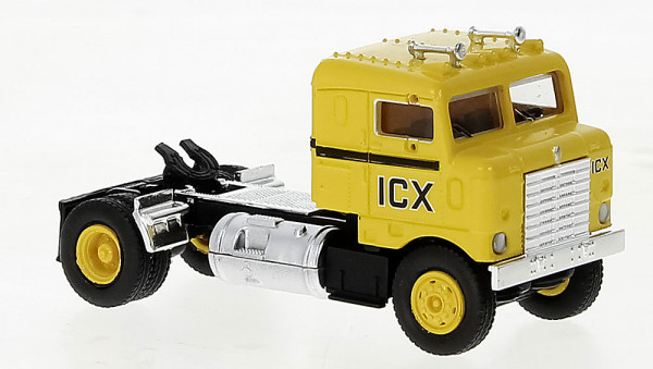 Brekina 85953 - Kenworth Bullnose gelb, 1950, ICX,
