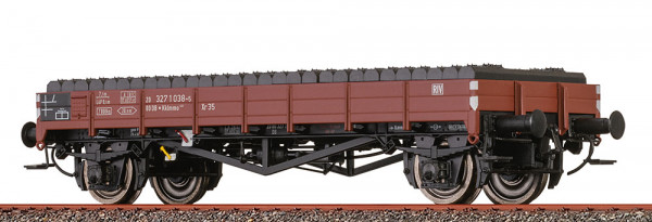 Brawa 50888 - H0 Flachwagen Xr35 DB, mit Ladegut "Schwellen"
