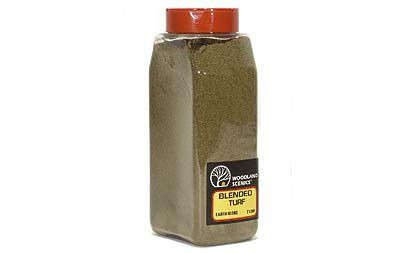 Woodland T1350 - Erde gemischt fein 204g, Streudose