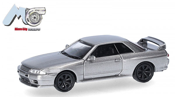 Herpa 87MC000094 - Nissan Skyline GTR32, grau