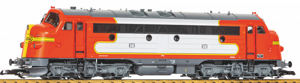 Piko 37451 - STRABAG Diesellok NoHAB in Santa Fe Design Ep.5, DCC + Sound