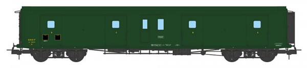REE VB-363 - PLM Gepäckwagen grün 306 Ep.3, LED-Schlußlicht