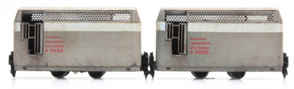 Artitec 387.373 - Grubenbahn Personenwagen 1:87 Fertigmodell aus Resin, lackiert