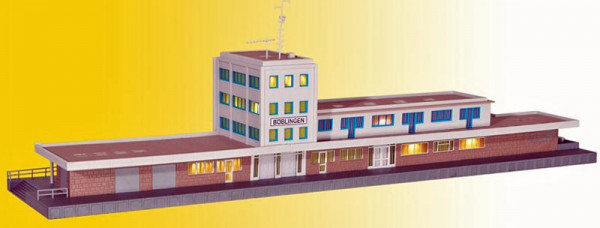 Kibri 37400 - Bahnhof Böblingen mit Etageninnenbeleuchtung, Funktionsbausatz