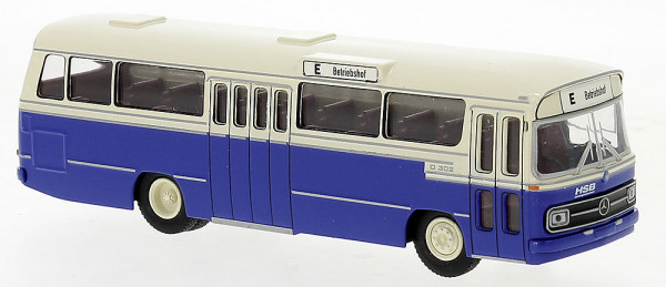 Brekina 52154 - Mercedes O 302-11 RStn 1972, HSB Heidelberg,