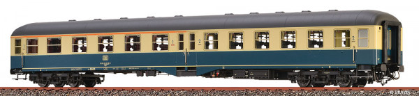 Brawa 58020 - DB Personenwagen AByl 411 Ep.4, Analog Basic+ mit LED Innenbeleuchtung