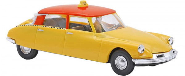 Busch 48015 - Citroën DS 19 Limousine Taxi mit Fahrerfigur
