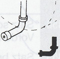Weinert 8052 - Entwässerungstutzen für RK