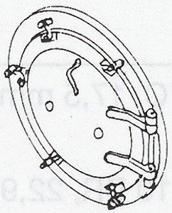 Weinert 8071 - Rauchkammertür 995906 1St