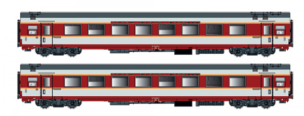 LSmodels 40078AC - 2er Set GC Personenwagen A8u SNCF, Ep.IV, Capitole, AC