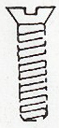 Weinert 2146 - Schraube M1,4x4mm DIN963,10Stk