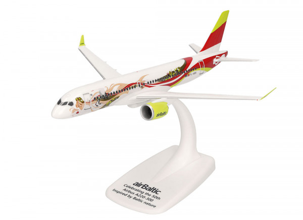 Herpa 614559 - airBaltic Airbus A220-300 "50th A220"