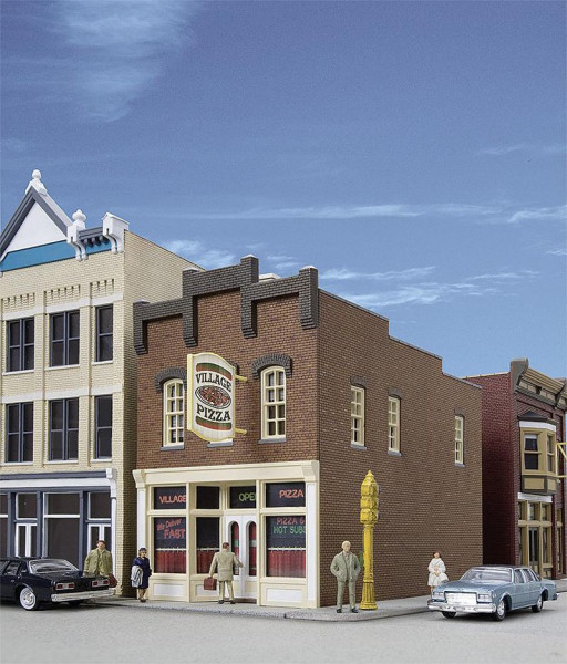 Walthers 533469 - Village Pizza, 7,9 x 13,9 x 12 cm