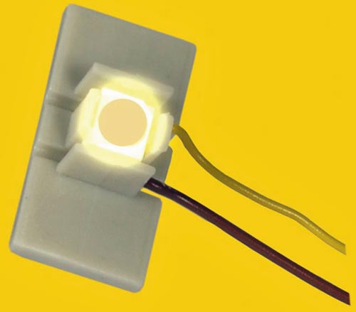 Viessmann 6046 - LED für Etageninnenbeleuchtung warmweiß, 10 St.