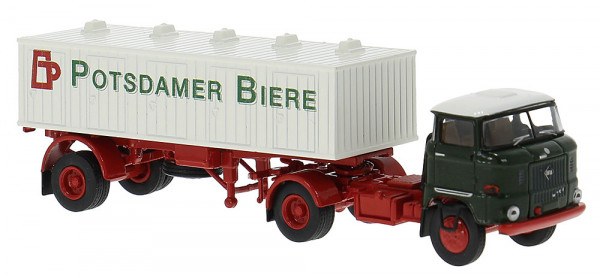 Brekina 71219 - IFA W 50 Biertanksattelzug "Potsdamer"
