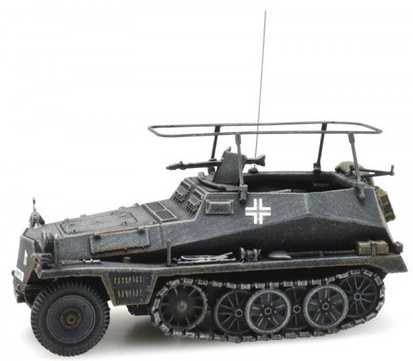 Artitec 6870276 - SdKfz 250/3 grau Fertigmodell aus Resin, lackiert