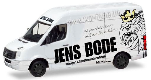 Herpa 093682 - VW Crafter Kasten Hochdach "TSU Bode"