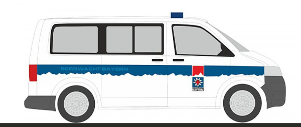 Rietze 53406 - VW T5 GP Bus KR FD Bergwacht Bayern