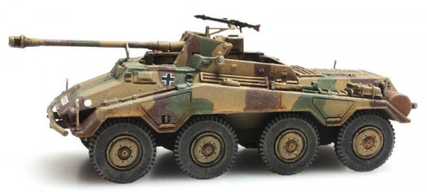 Artitec 6870197 - WM Sd.Kfz. 234/4 Tarnung 1:87 Fertigmodell aus Resin, lackiert
