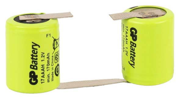 Faller 163262 - Akkupaar 2,4 V, 170 mAh, verbunden