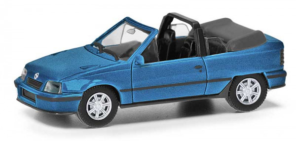 Herpa 430920 - Opel Kadett E Gsi Cabrio, laserblaumetallic