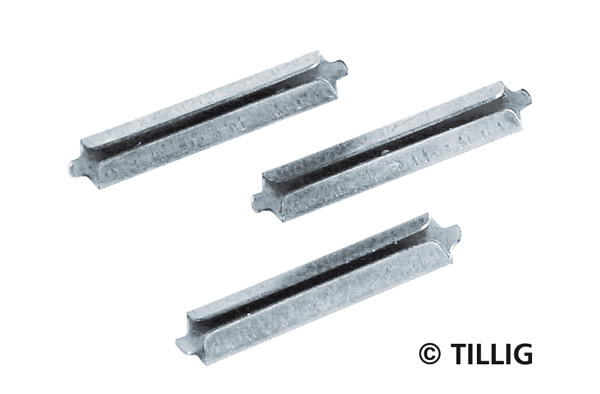 Tillig 86102 - Schienenverbinder blank Beutel mit 25 Stück
