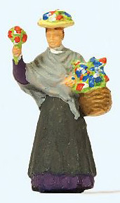Preiser 28106 - Blumenverkäuferin