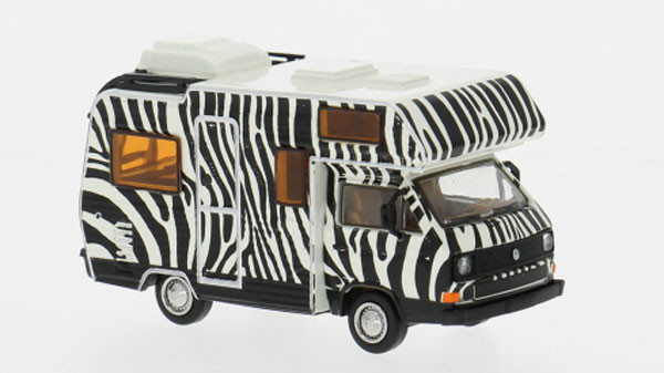 Brekina 33979 - VW T3 Camper, 1983, FuÃŸball Fan, 1:87