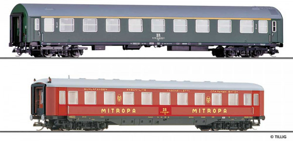 Tillig 502803 - DR Set 2-teilig "Schnellzug" (Teil 1) Ep.4