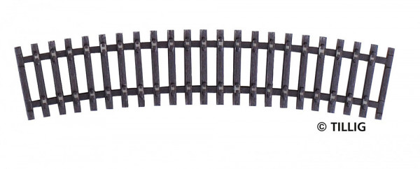 Tillig 83003 - Gebogenes Schwellenband - R 285 mm Bausatz