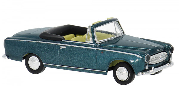 Brekina 29160 - Brekina Drummer Peugeot 403 Cabriolet grün 1956