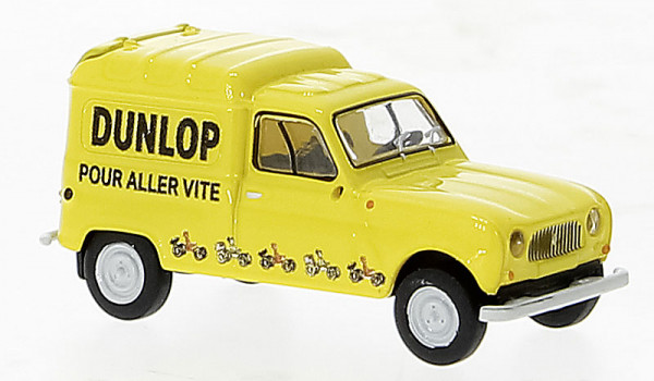 Brekina 14761 - Renault R4 Fourgonnette 1960, Dunlop,