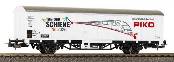 Piko 27900 - Gedeckter Güterwagen "Tag der Schiene 2026"