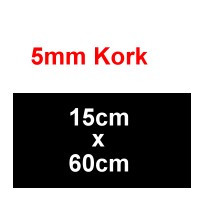 Weinert 74277 - Korkplatte 5mm 150x500mm
