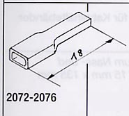 Weinert 2072 - Isolationstüllen schwarz,20St