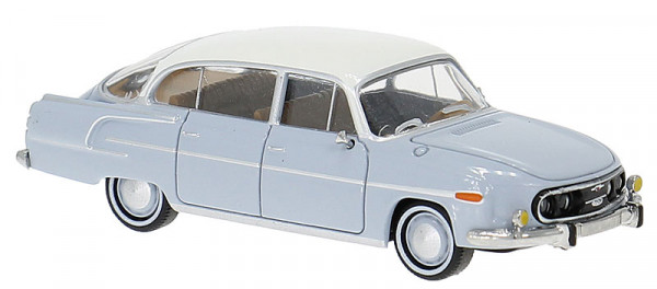 Brekina 27326 - Tatra 603-2, hellgrau/weiss, 1963