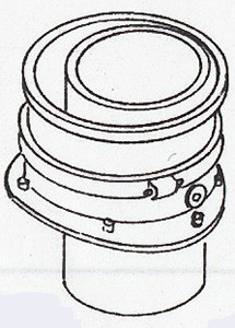 Weinert 8016 - Schlot BR01.10 Öl Messingg.1St