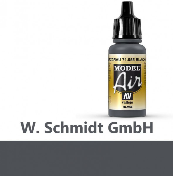 Vallejo 771055 - Model Air Graugrün, 17 ml