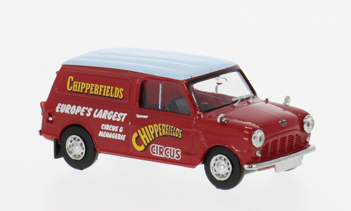Brekina 15369 - Austin Mini Countryman des Circus Chipperfields