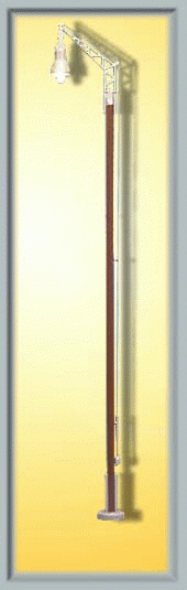 Viessmann 6961 - Bahnhofsleuchte mit Holzmast 115 mm