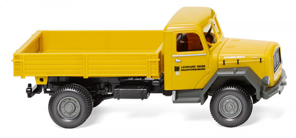 Wiking 042497 - Magirus Pritschenkipper "Leonhard Weiss"