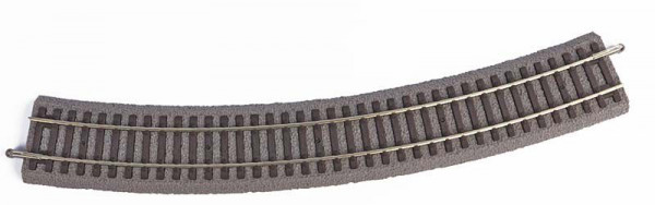 Piko 55414 - A-Gleis Bogen mit Bettung R4, 546 mm 30°, VE 6