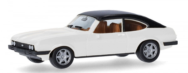 Herpa 420570-003 - Ford Capri Venyldach, diamantweiß